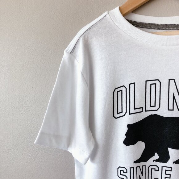 Old Navy white t-shirt 6-7 years - Picture 4 of 10